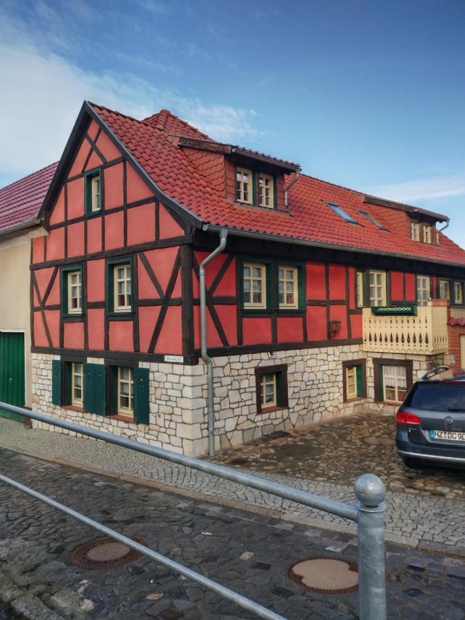 Ferienhaus Gero Gernrode  Bagian luar foto